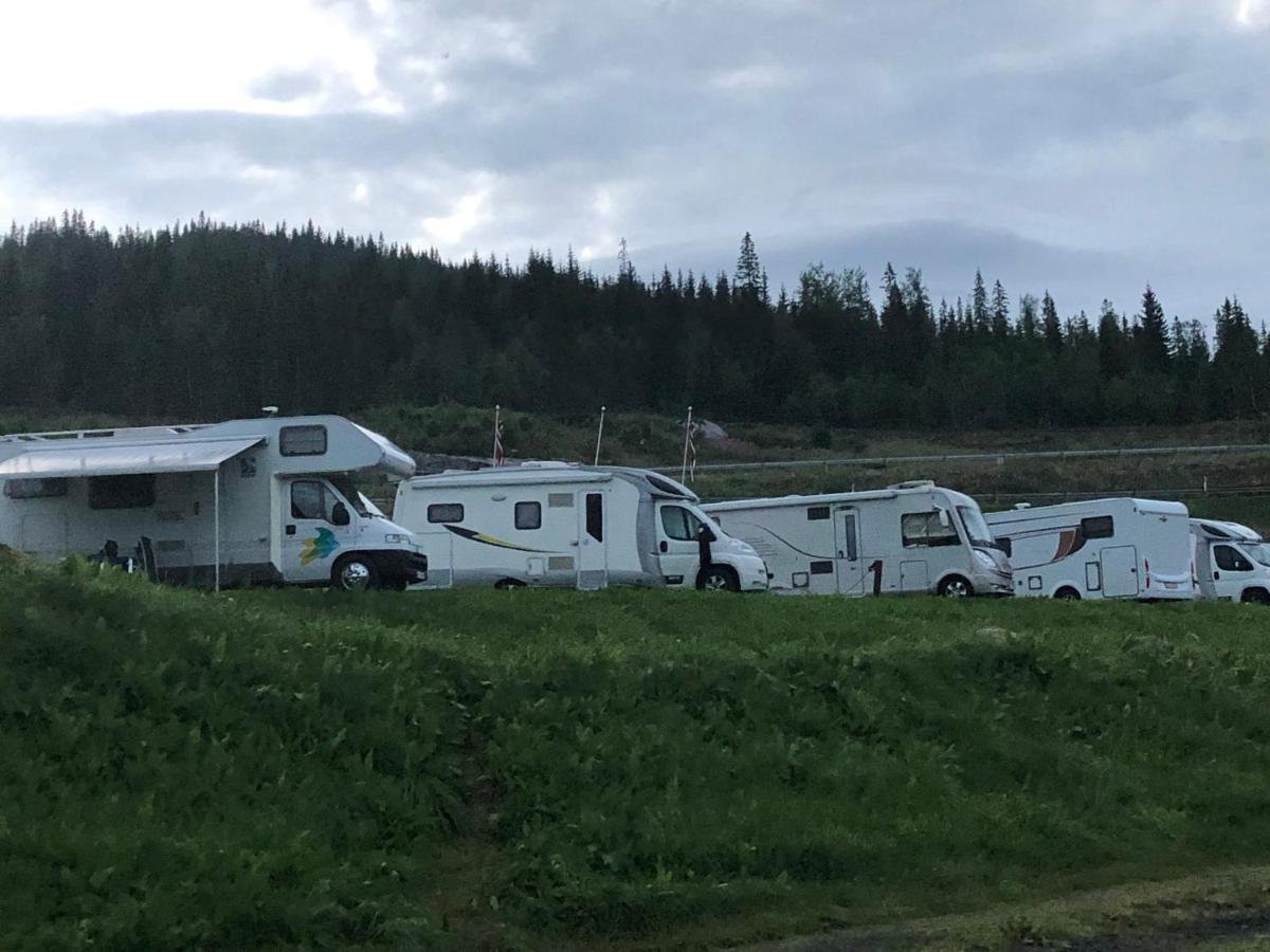 Aspnes Camping As Mosjøen Buitenkant foto