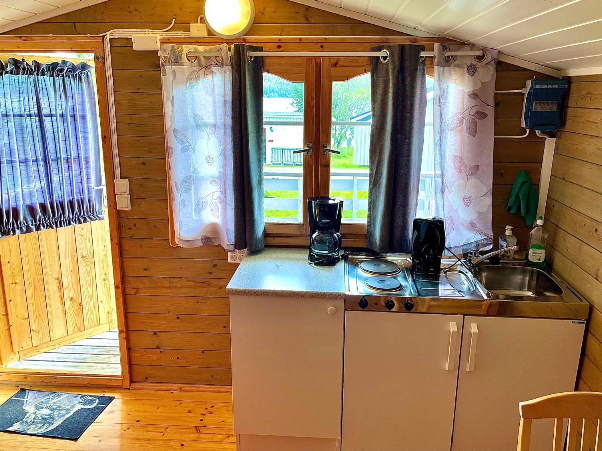 Aspnes Camping As Mosjøen Buitenkant foto